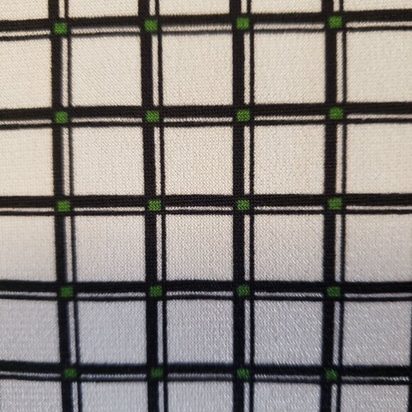 Worthington Square Print Pleated Sleeveless Blouse - Picture 4 of 6